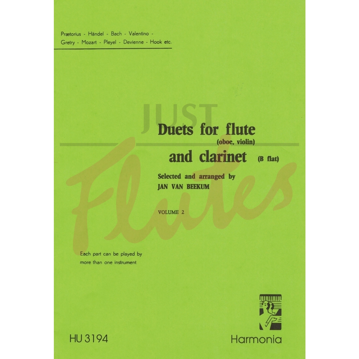 Duets for Flute and Clarinet Volume 2